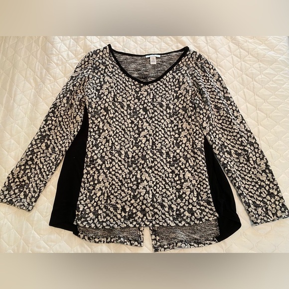 Motherhood Maternity Sweaters - Motherhood Maternity leopard sweater